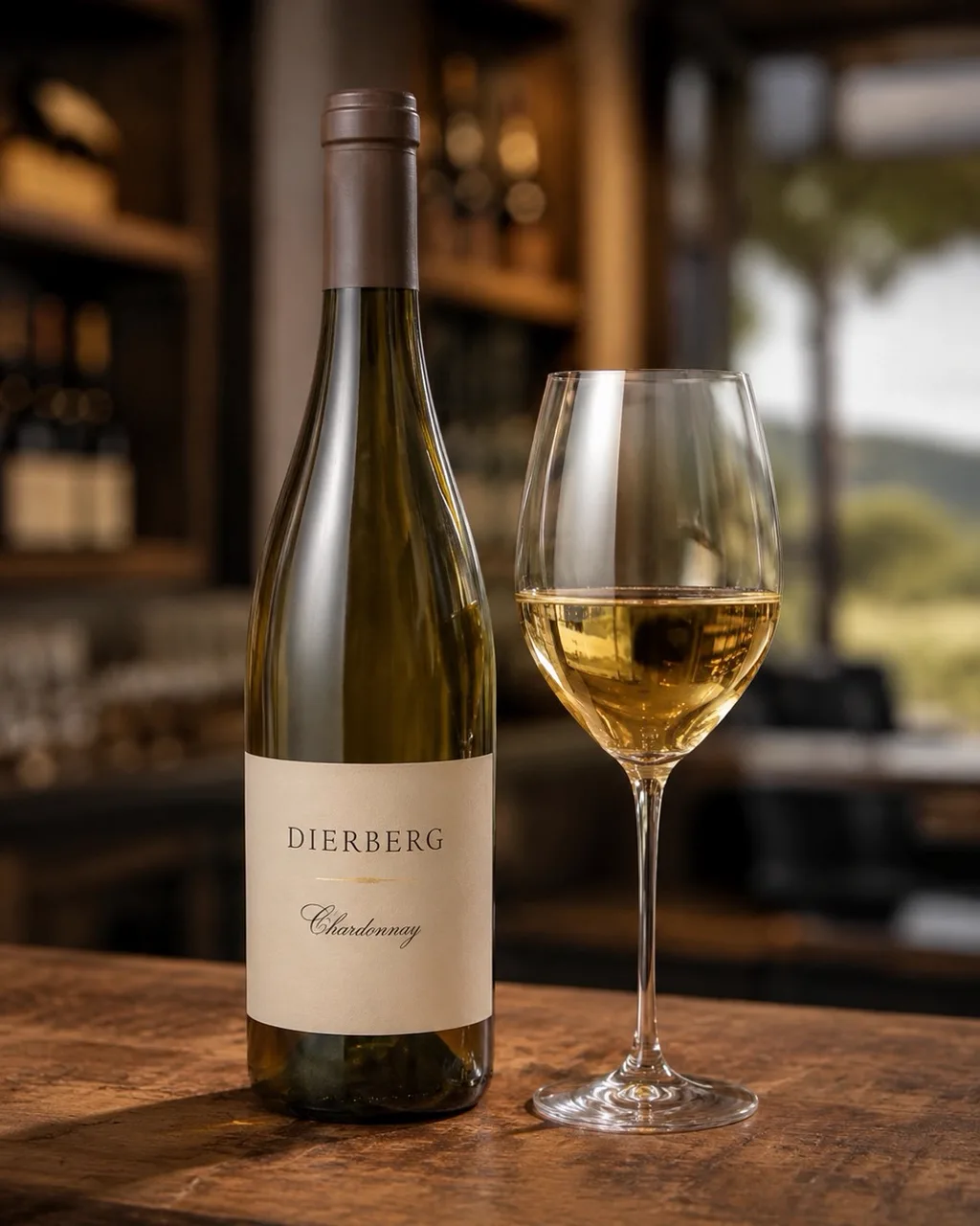 Dierberg Vineyard Chardonnay bottle