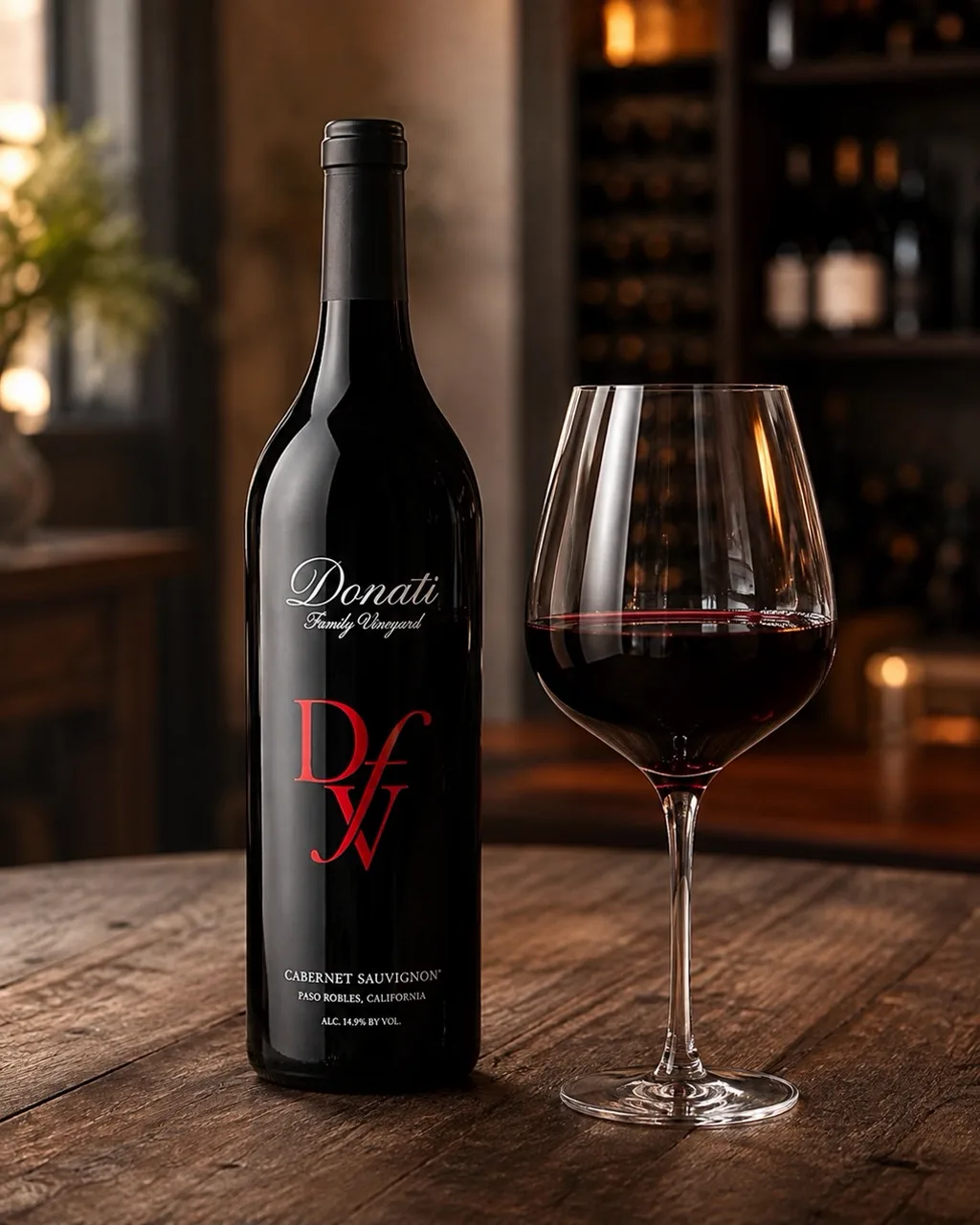 Donati Family Vineyard Cabernet Sauvignon bottle