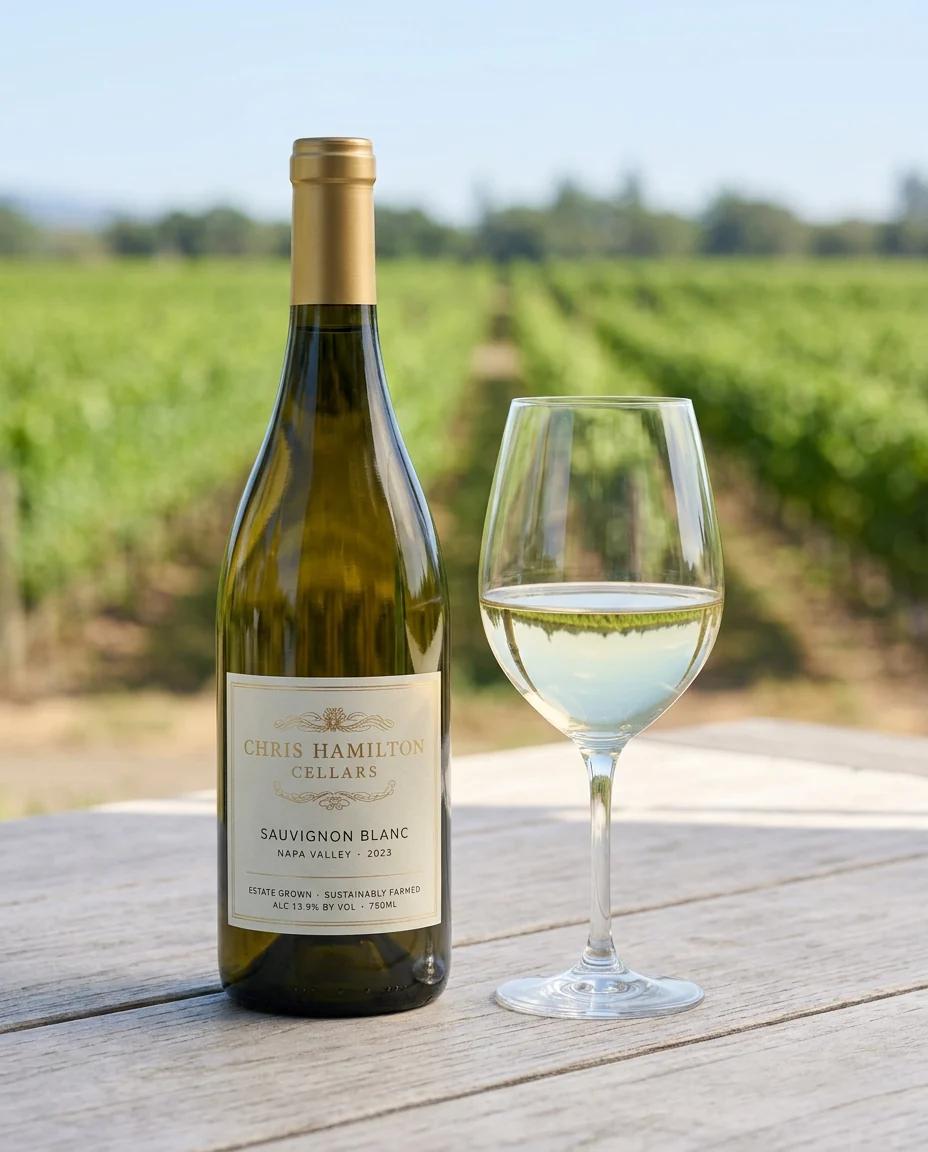 Chris Hamilton Cellars Sauvignon Blanc bottle