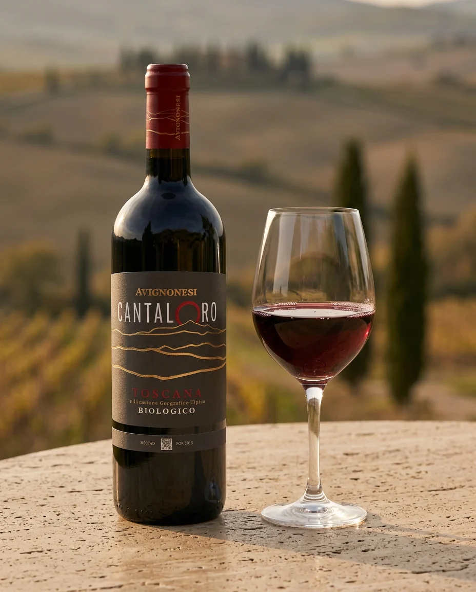 Avignonesi Cantaloro Rosso Toscana IGT bottle