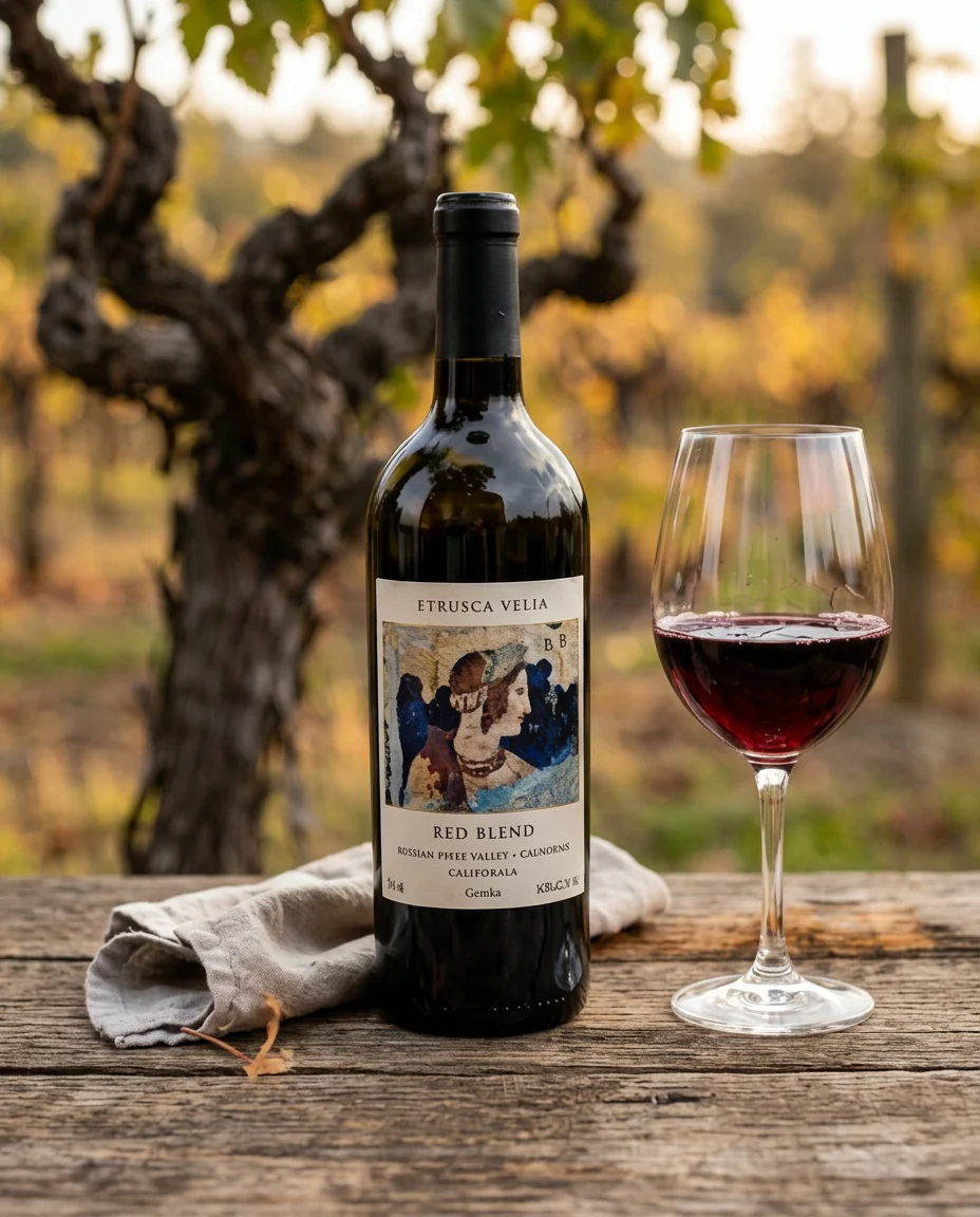 Etrusca “Velia” Proprietary Red Blend bottle
